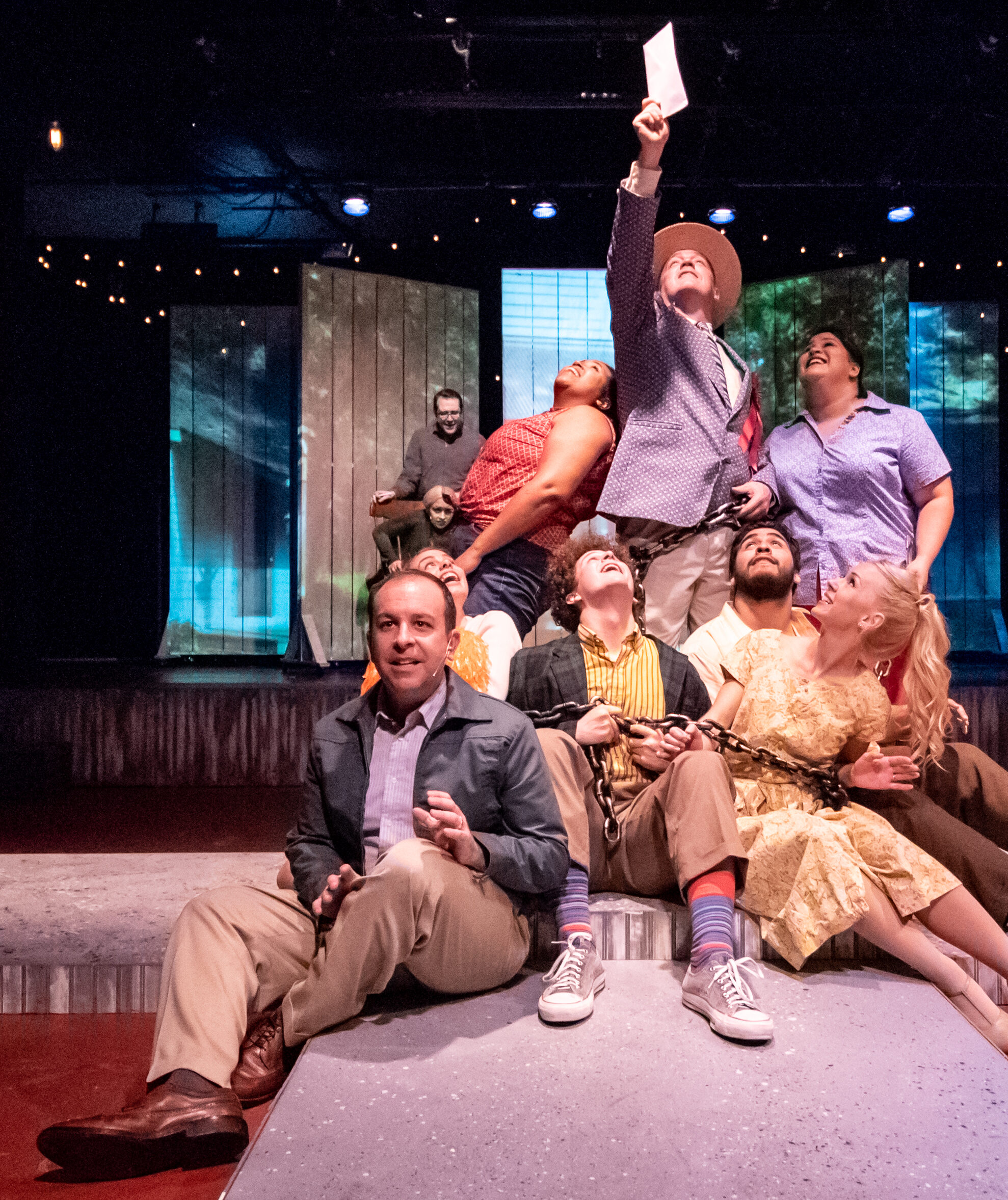 Network theatrical production close up
